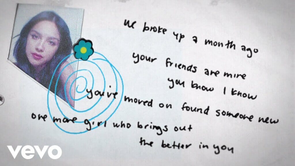 happier/Olivia Rodrigo 歌詞和訳と意味