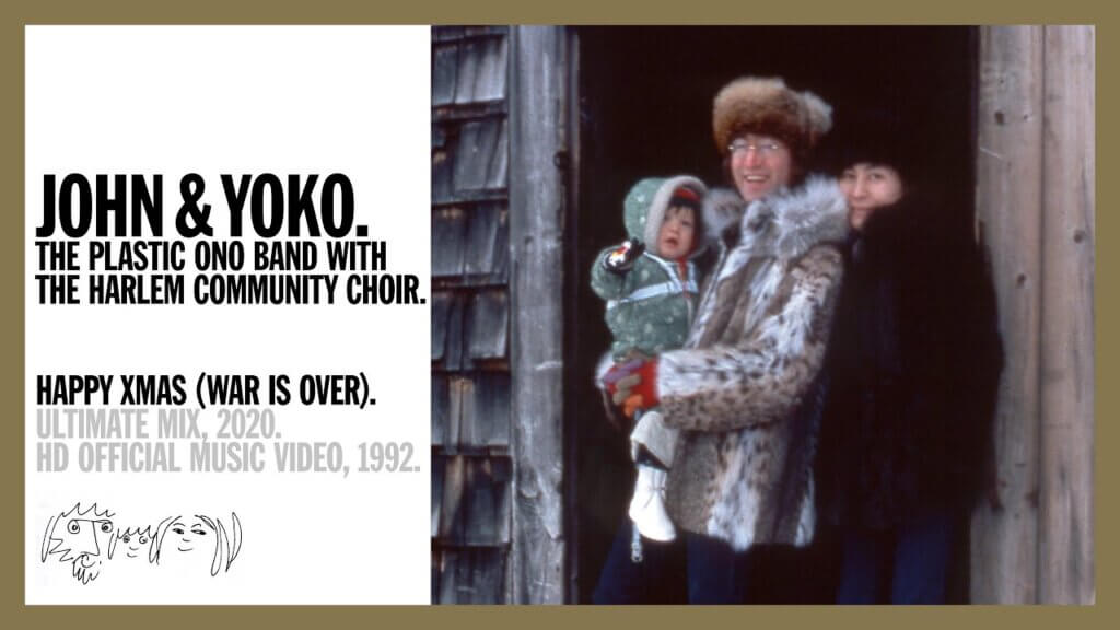 Happy Xmas (War Is Over)/John Lennon & Yoko Ono 歌詞和訳と意味