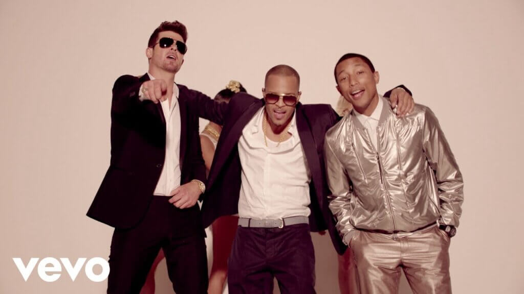 Blurred Lines/Robin Thicke featuring T.I. and Pharrell Williams 歌詞和訳と意味
