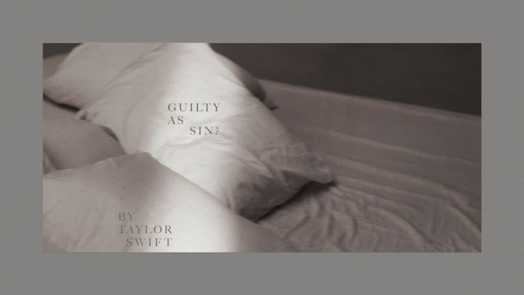 Guilty As Sin?/Taylor Swift 歌詞和訳と意味